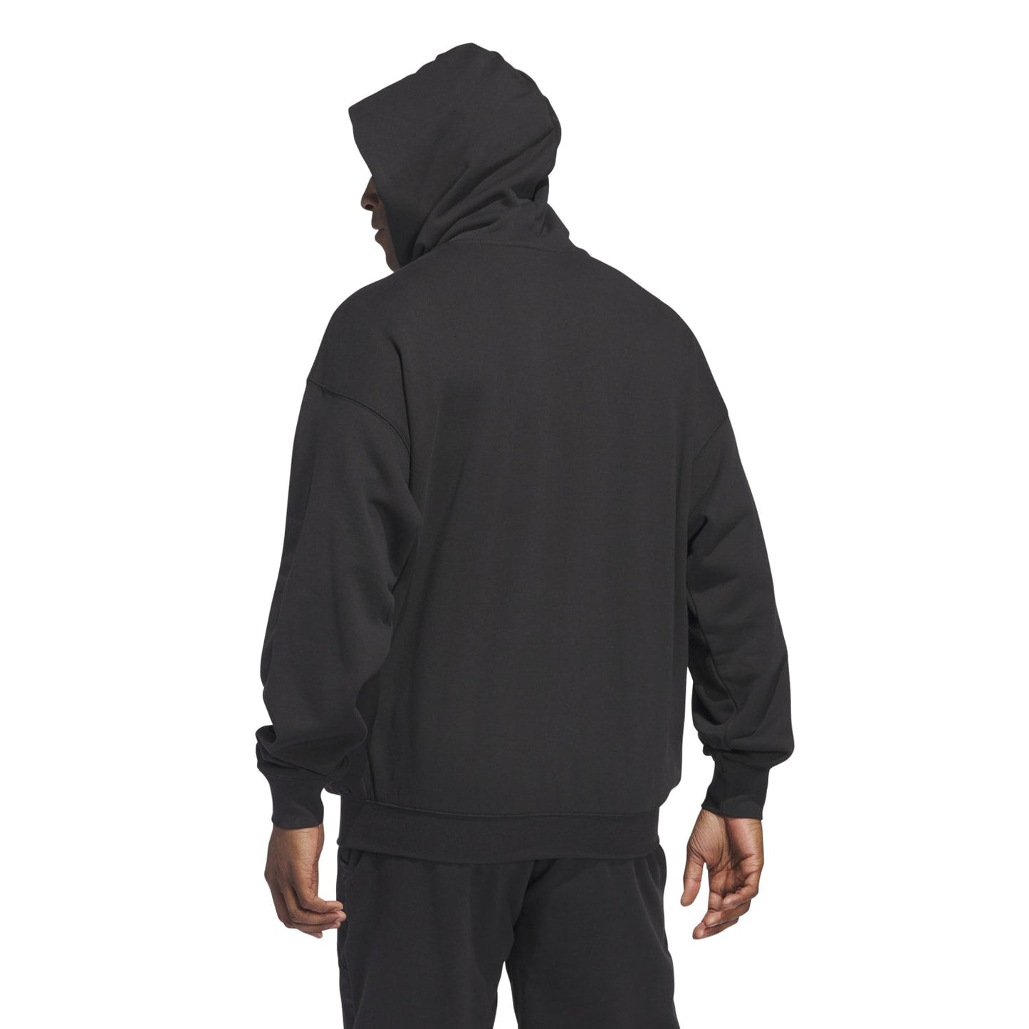 Adidas Men Anthony Edwards Believe That Hoodie Black JW4293