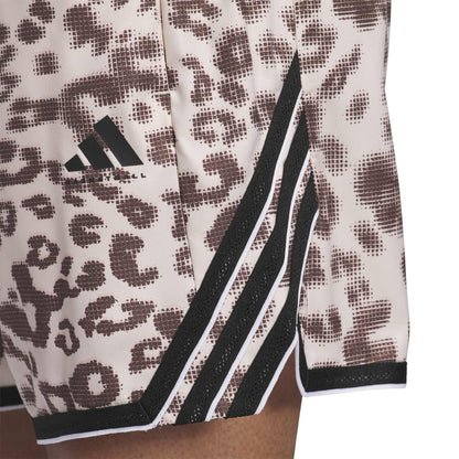 Adidas Men Crazy Lite Allover Print Shorts Beige