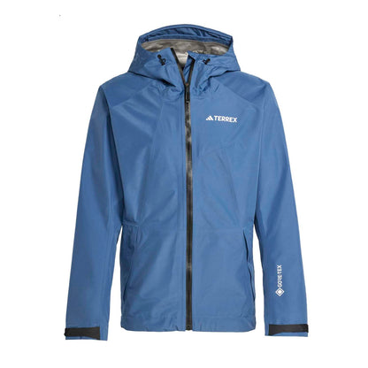 Adidas Men Terrex XPERIOR GORE-TEX Paclite Rain Jacket Wonder Steel