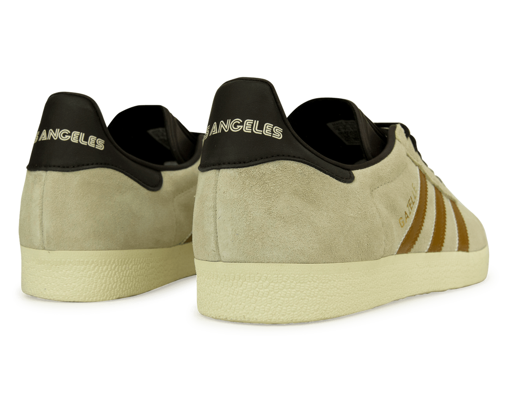 adidas Men's Gazelle MLS LAFC Linen/Gold
