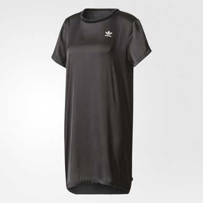 ADIDAS ORIGINALS TREFOIL TEE DRESS BLACK WOMEN BR4552