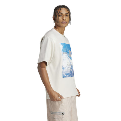 Adidas Outdoor Men AWD Graphic Tee White HR7141