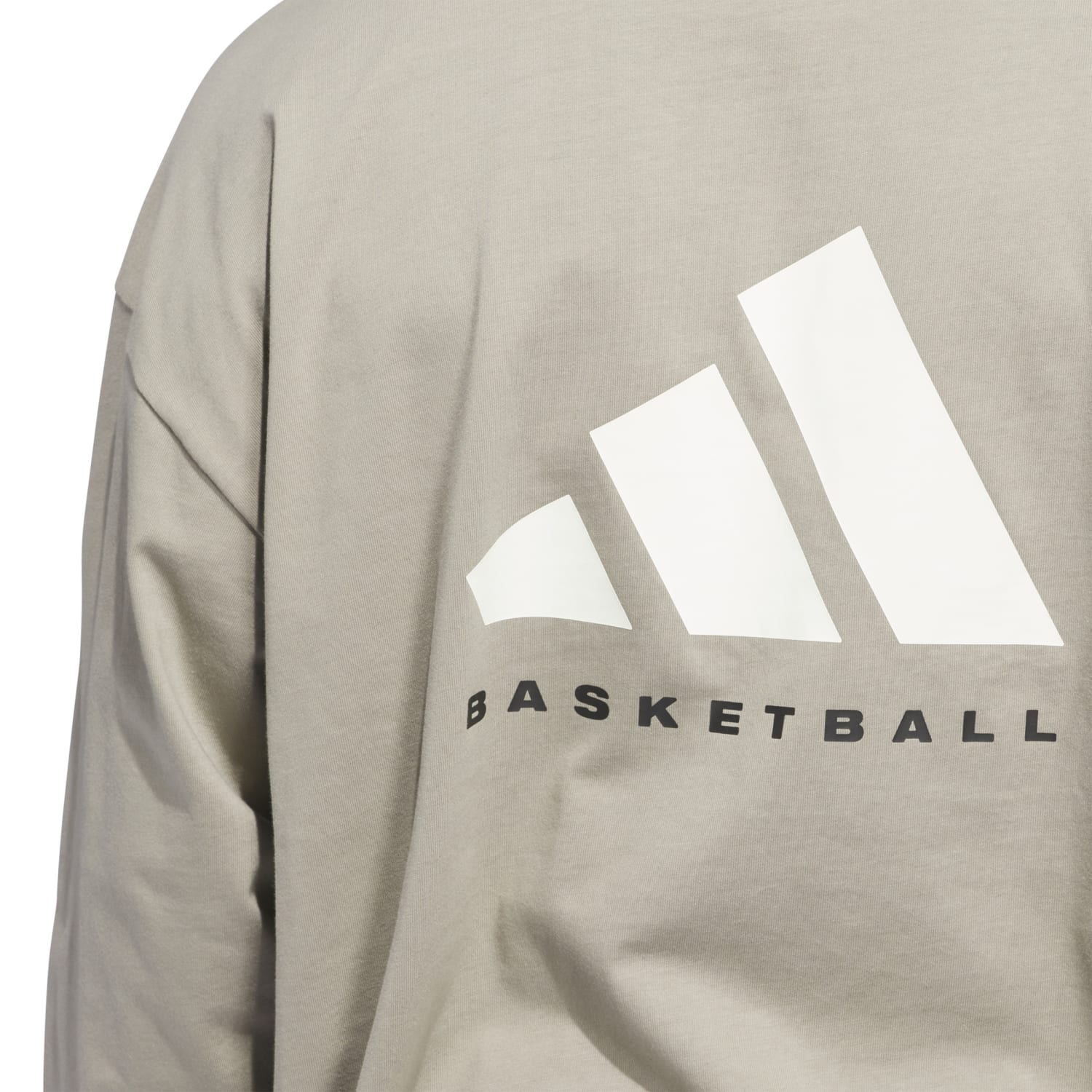 Adidas Unisex Adidas Basketball LS Tee Brown JD6130