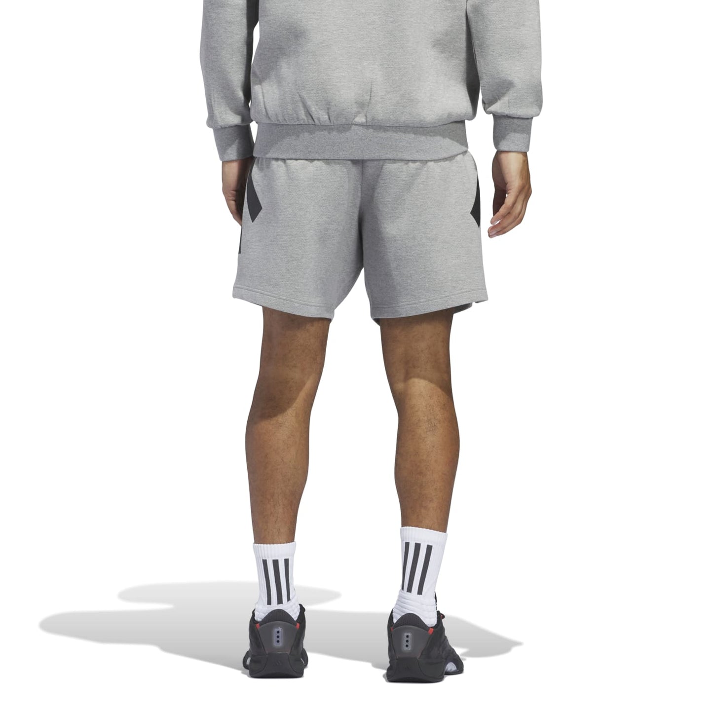 Adidas Unisex Basketball Spacer Shorts Grey JD7467