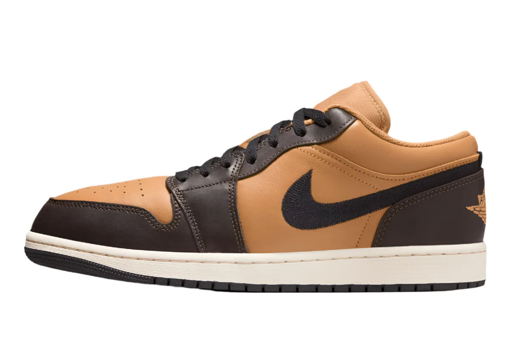 Jordan 1 Low SE Flax Black Baroque Brown