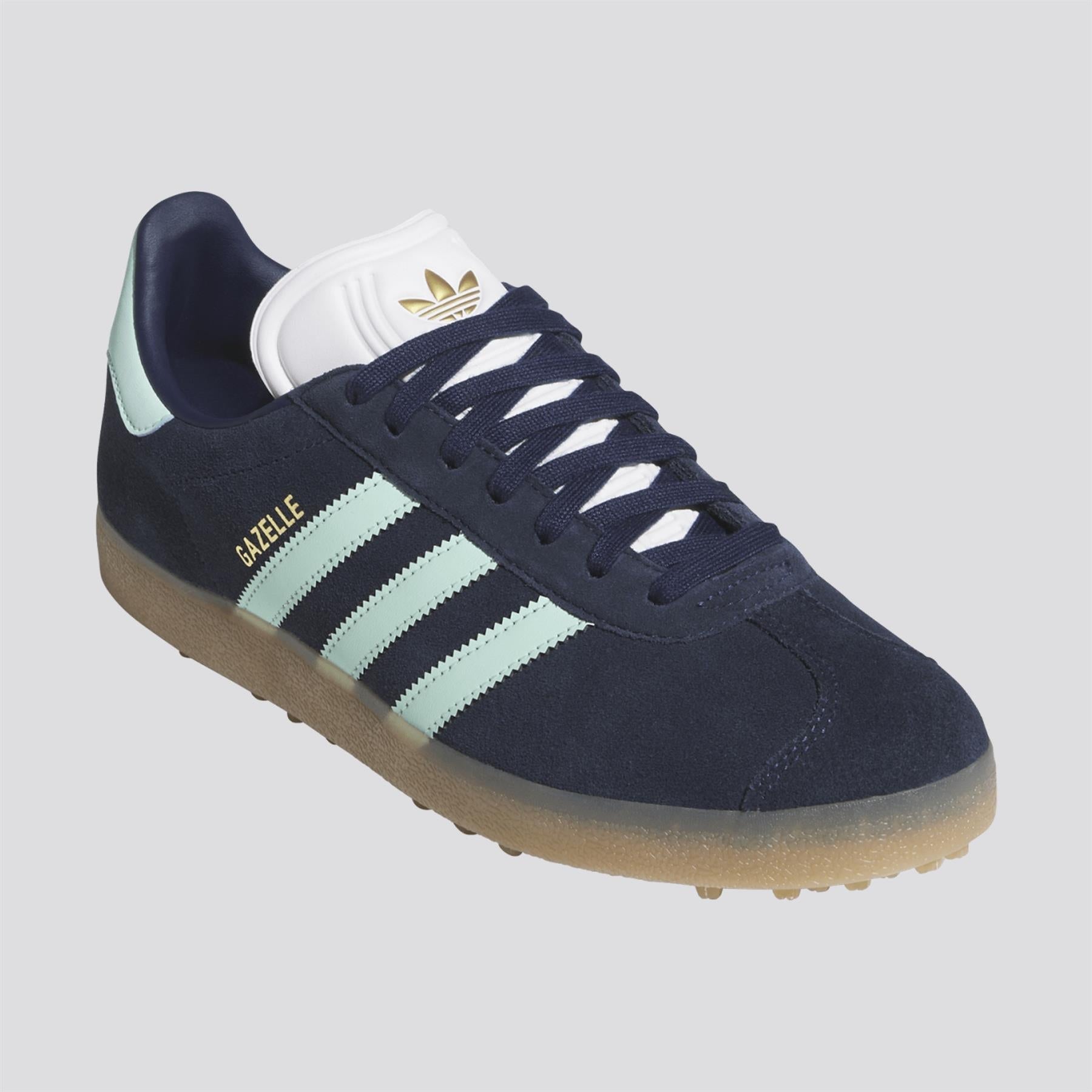 Gazelle Spikeless Golf Shoes Night Indigo/Clear Mint/Footwear White