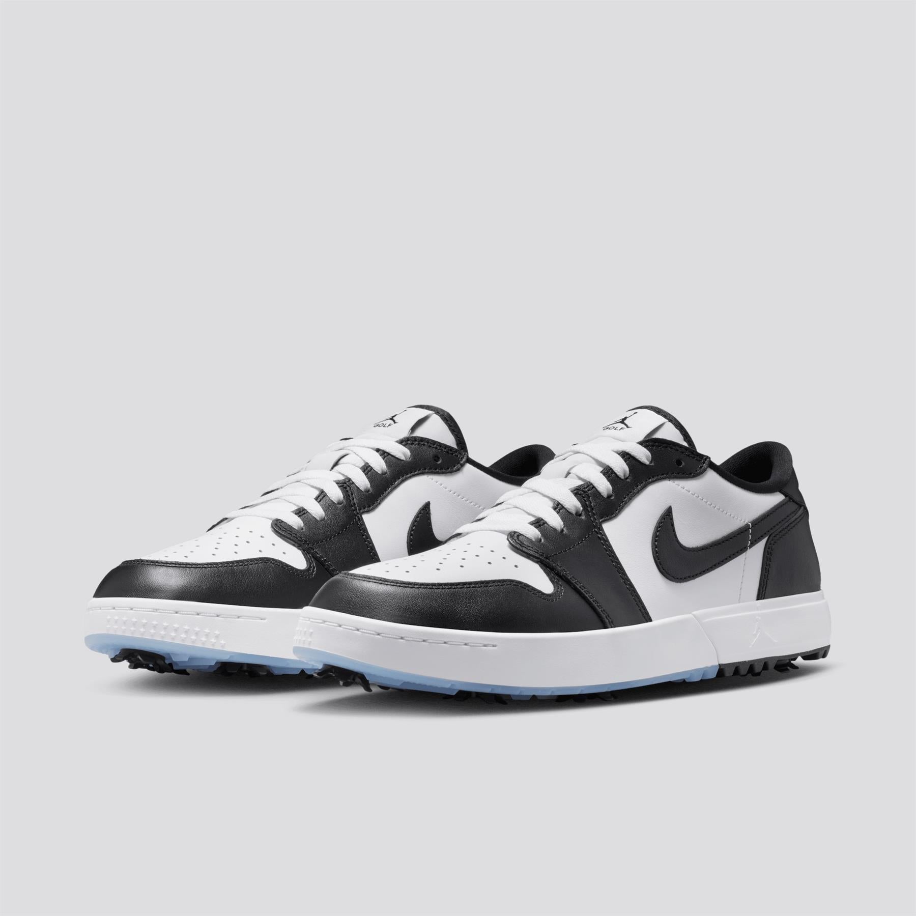 Air Jordan 1 Low Spiked Golf Shoes White/Black