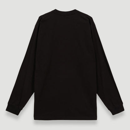 Bel-Air Athletics Men College L/S T-Shirt Pastel Black