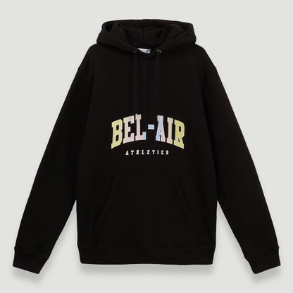 Bel-Air Athletics Men College Regular Hoodie Pastel Black