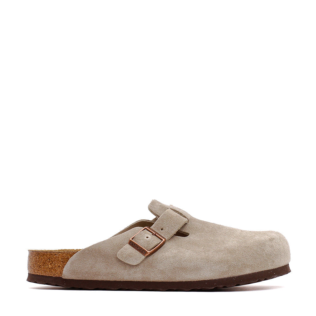 Birkenstock Men Boston Soft Footbed Taupe 560771