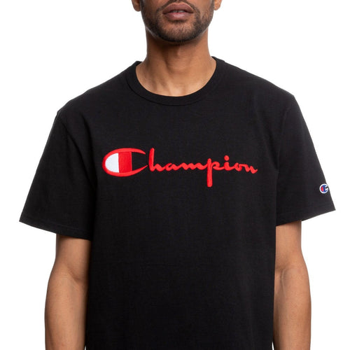 Champion Heritage Short Sleeve Tee Black Men GT19-Y08252-BKC