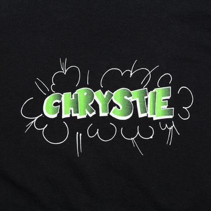 Chrystie NYC Ruscha Logo Tee Black RUSCHATEE-BLK