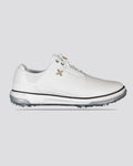 Eighty Seven SC Spiked Golf Shoes White/Black/Gold