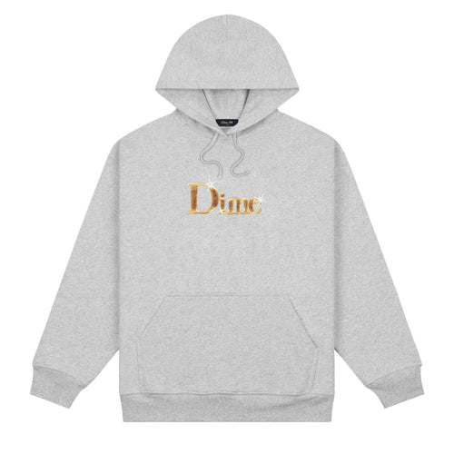 Dime Classic Shiny Hoodie Heather Gray