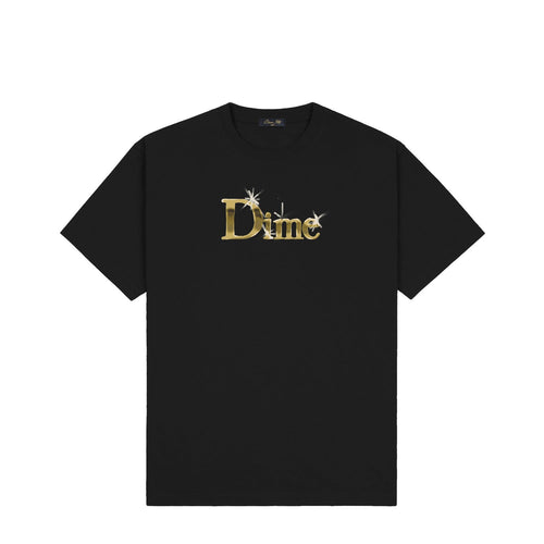 Dime Classic Shiny T-Shirt Black