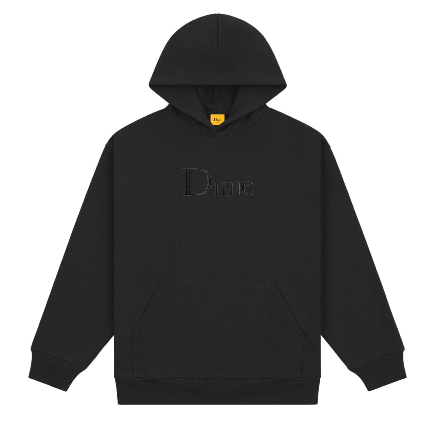 Dime Men Classic Big Logo Hoodie Black