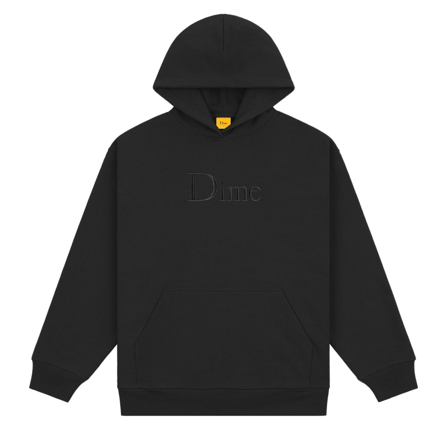 Dime Men Classic Big Logo Hoodie Black