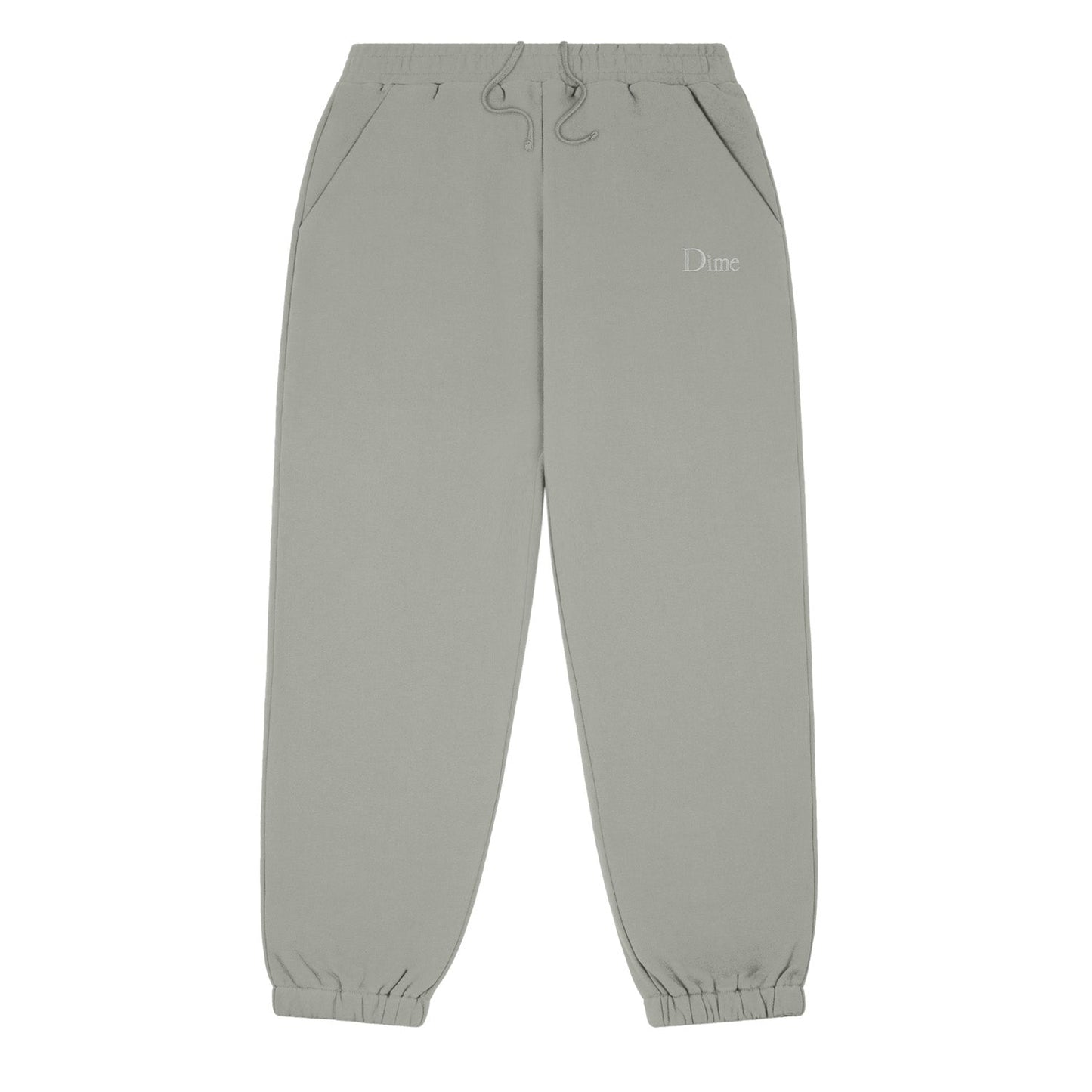 Dime Men Classic Small Logo Sweatpants Gravel
