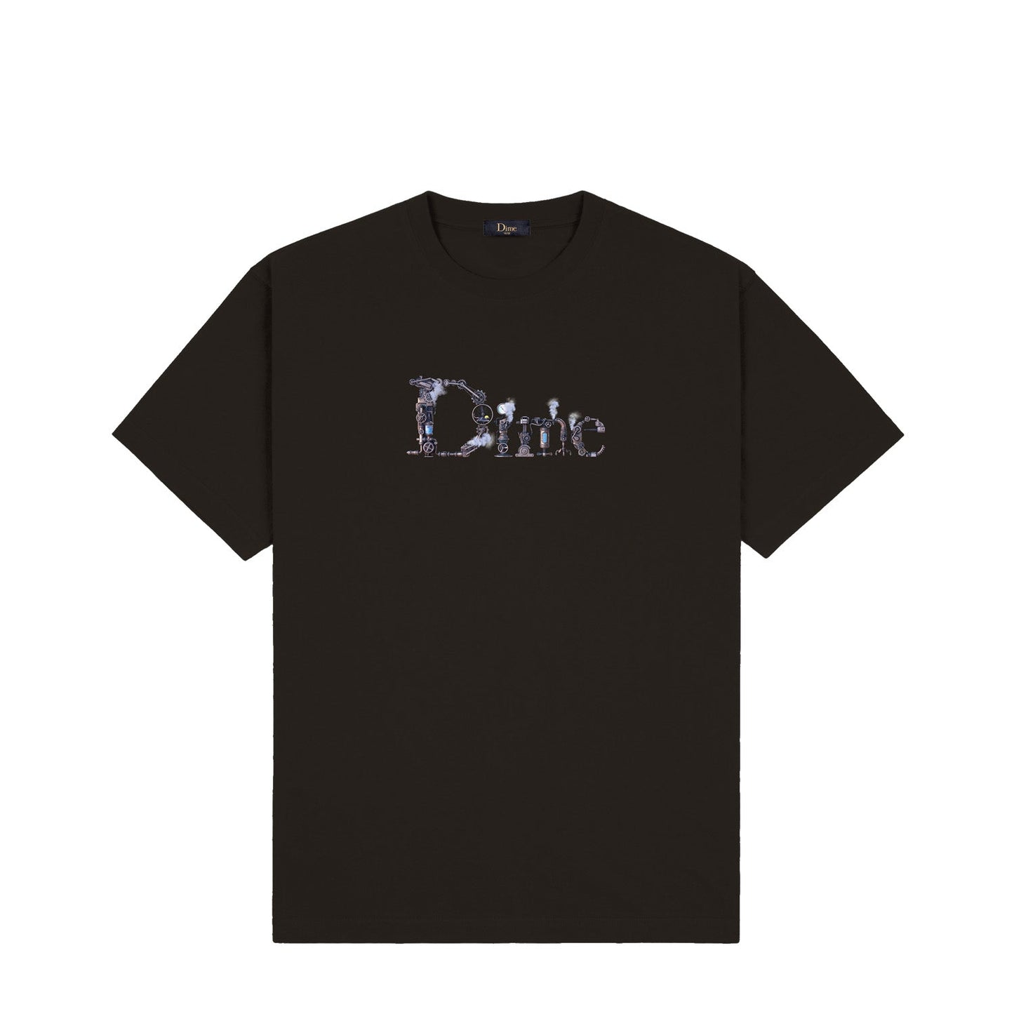 Dime Men Classic Steampunk T-Shirt Vintage Black