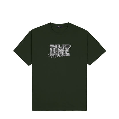Dime Men Cosmic T-Shirt Forest Green