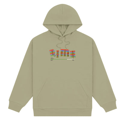 Dime Rar Hoodie Heather Army Green