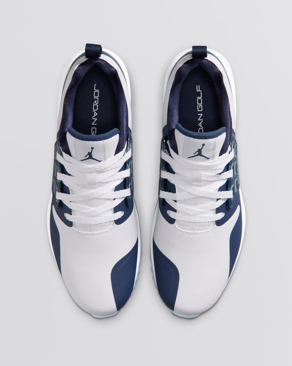 Jordan Grind Spikeless Golf Shoes White/Midnight Navy