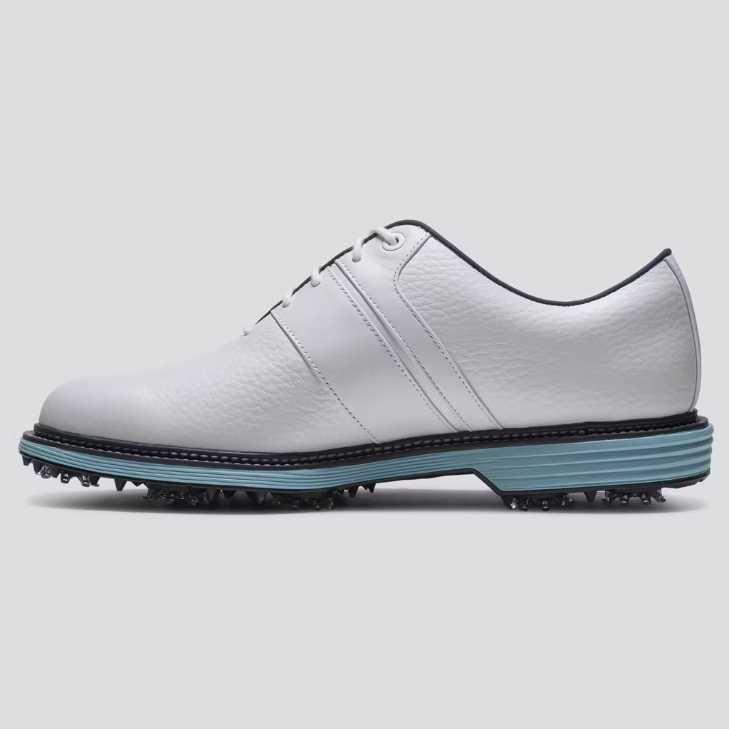Premiere Series Packard Cleated Laced Golf Shoes White/Navy/Blue