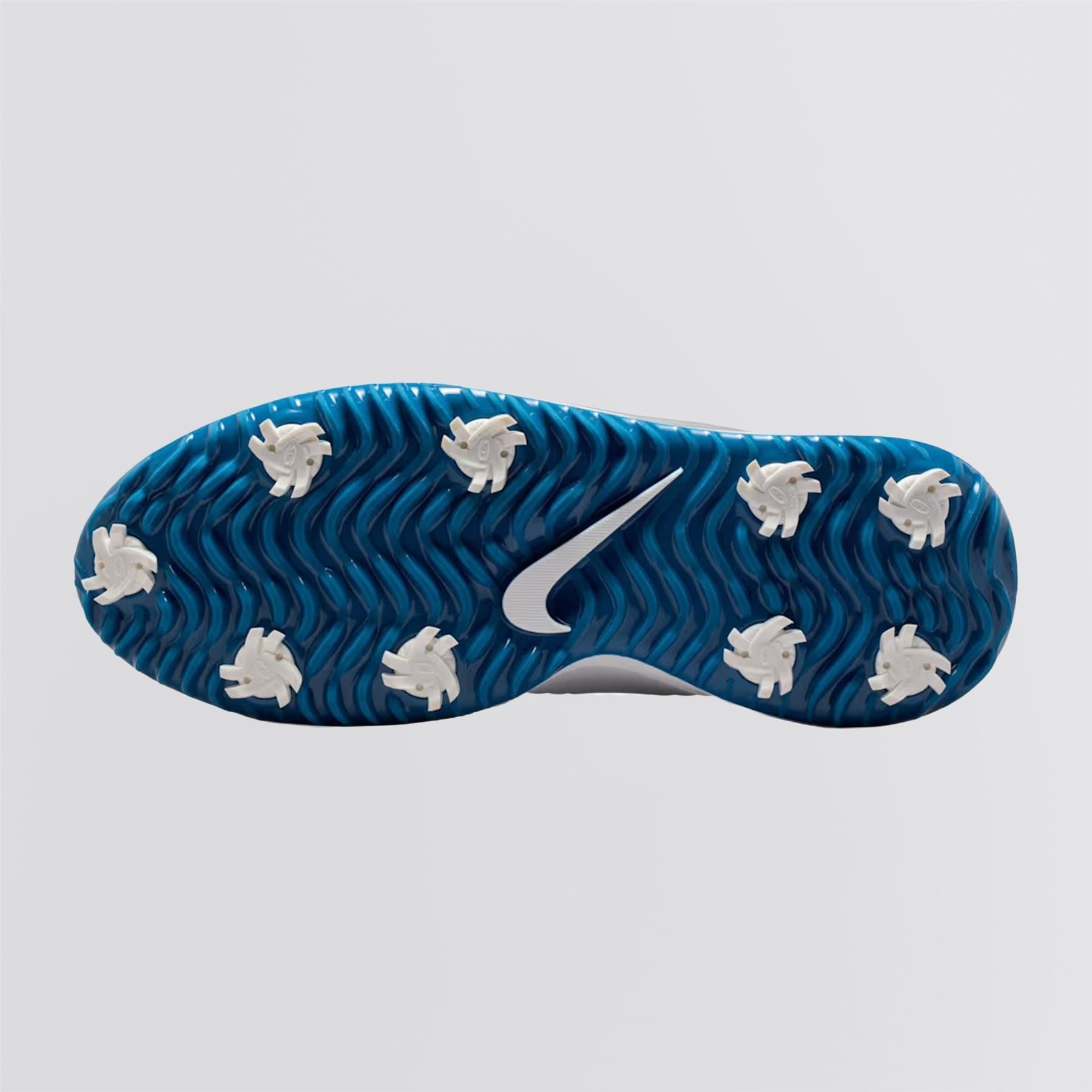 Victory Pro 4 Spiked Golf Shoes Summit White/Obsidian/Court Blue