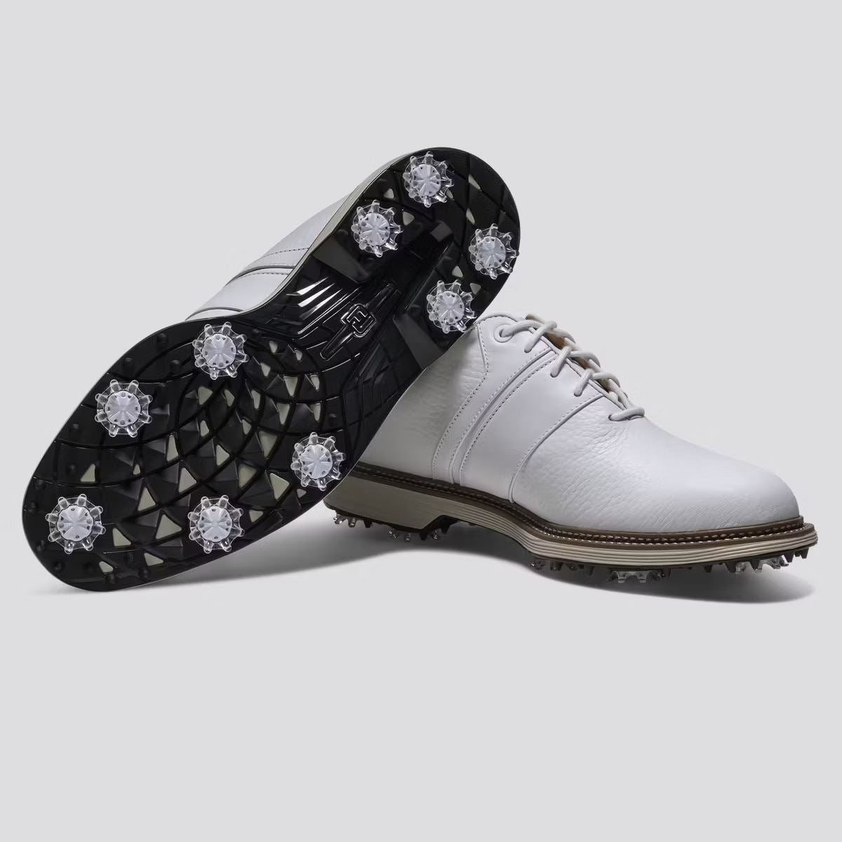 Premiere Series Packard Cleated Laced Golf Shoes White